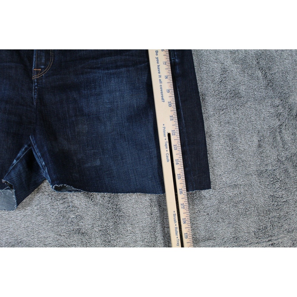 NWOT Lucky Brand Jeans‎ Shorts 16/33 Women Blue Distressed Made In USA Summer - Picture 12 of 14